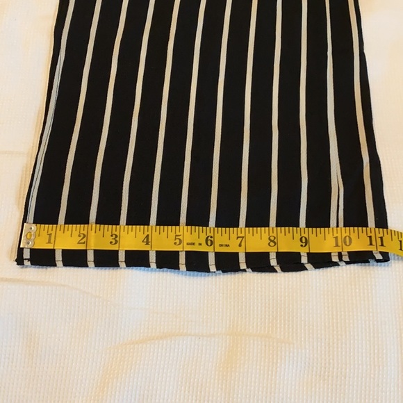 Necessary Objects striped elastic waist pants S - Picture 12 of 12